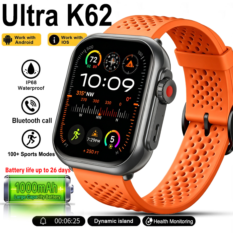 Smartwatch New Watches For Women - Jam Tangan Pintar Baru Ultra K62