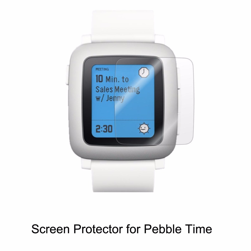 Smartwatch Pebble Watches - 6 * sarung pelindung layar antigores