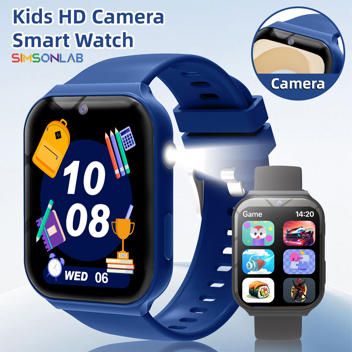 Smartwatch Watches For Kid Boy - Jam Tangan Pintar Anak HD Kamera