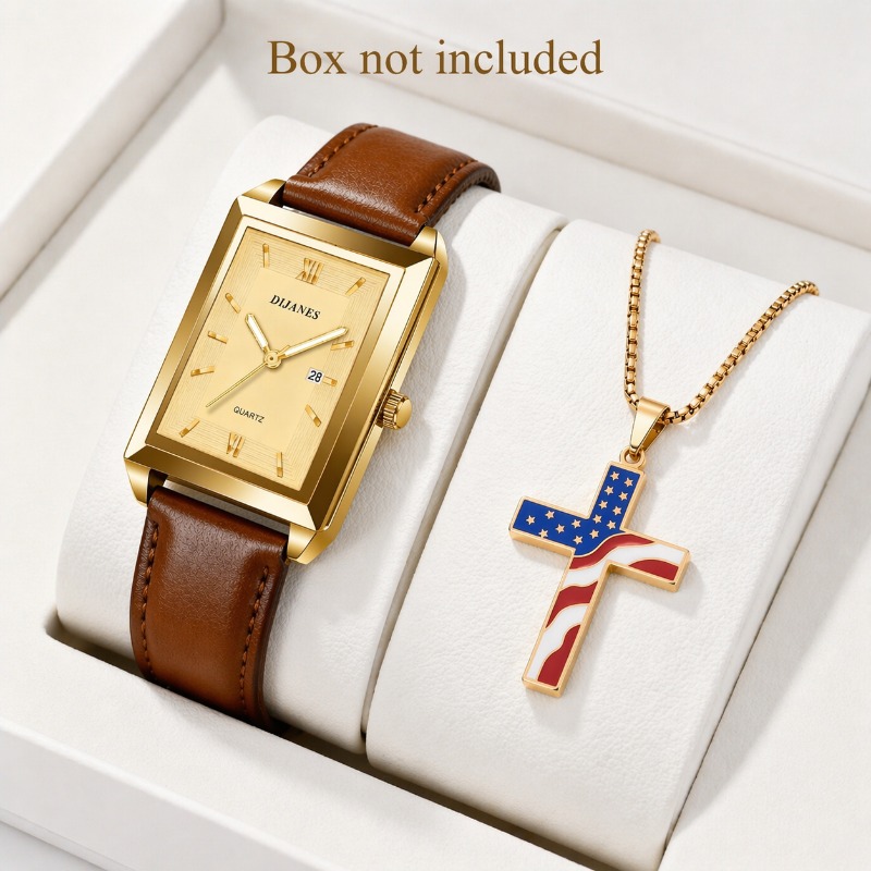 Smartwatch Branded Watches For Men - Jam Tangan Pria Fashion Set Kalung