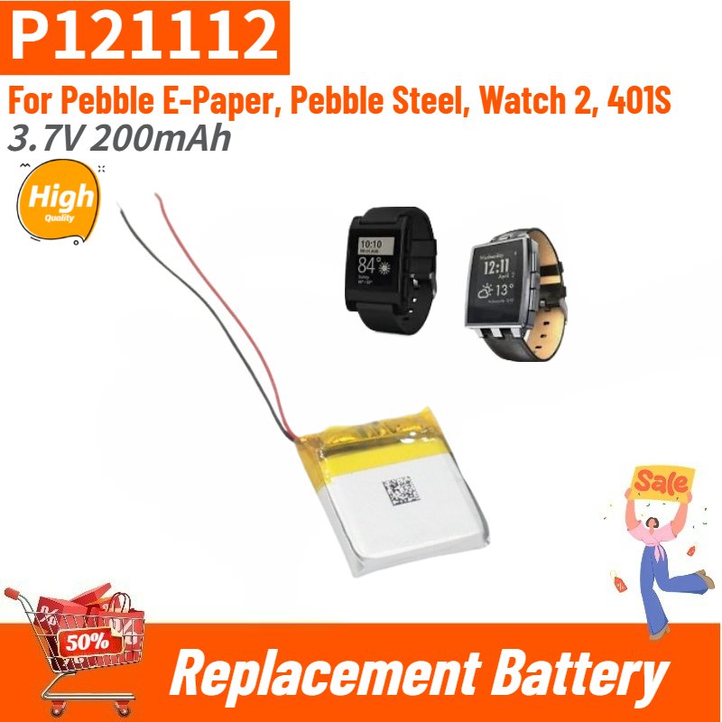Smartwatch Pebble Watches - P121112 Baterai Jam Tangan Pintar Berkualitas