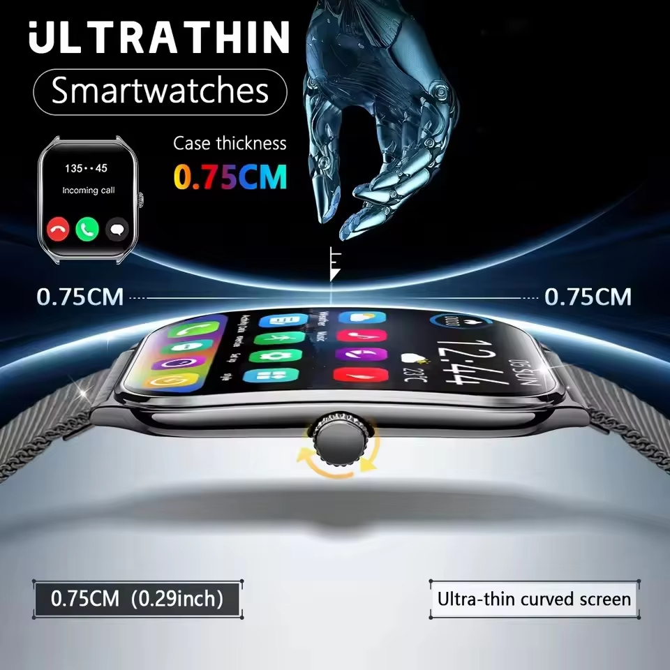 Smartwatch Watches Gift For Women - Jam Tangan Pintar Layar AMOLED HD