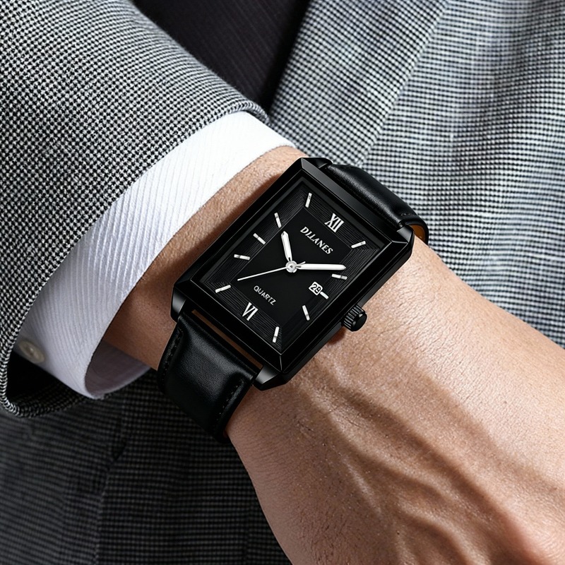 Smartwatch Branded Watches For Men - Jam Tangan Pria Kulit Kasual Jam
