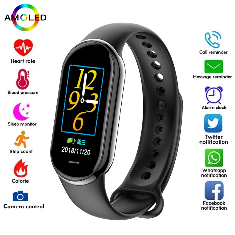 Smartwatch New Watches For Women - Jam Tangan Pintar M8 Band Kecil