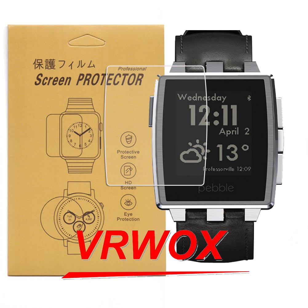 Smartwatch Pebble Watches - 3 Buah Pelindung Layar untuk Kerikil