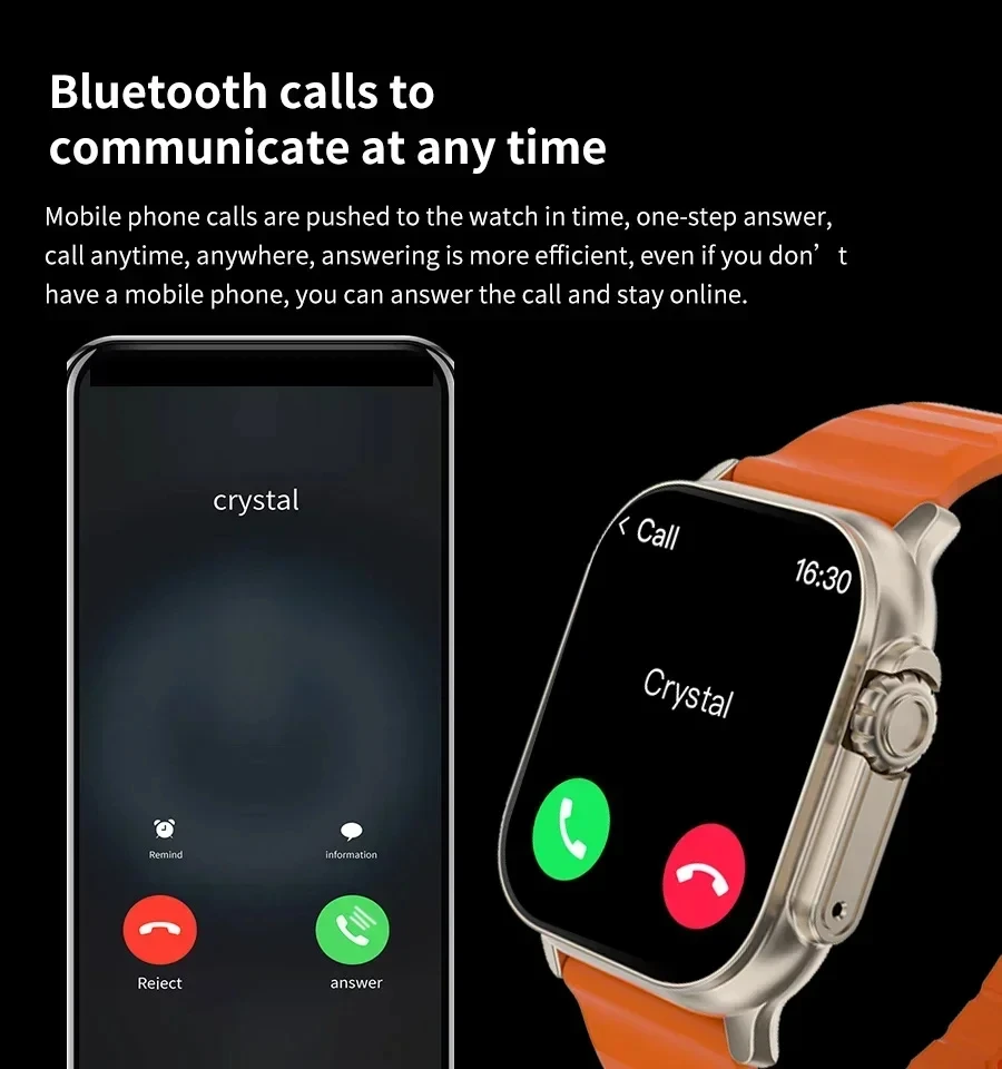 Jam Tangan Baru T10 Ultra Smar - Smartwatch New Watches For Women ulasan dan harga