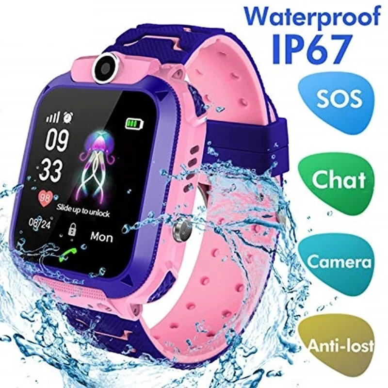 Jam tangan pintar anak, 2G pan - Smartwatch Watches For Kid Boy ulasan dan harga