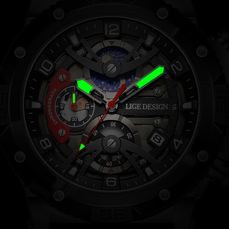Jam Tangan Pria LIGE Top Brand - Smartwatch Branded Watches For Men ulasan dan harga