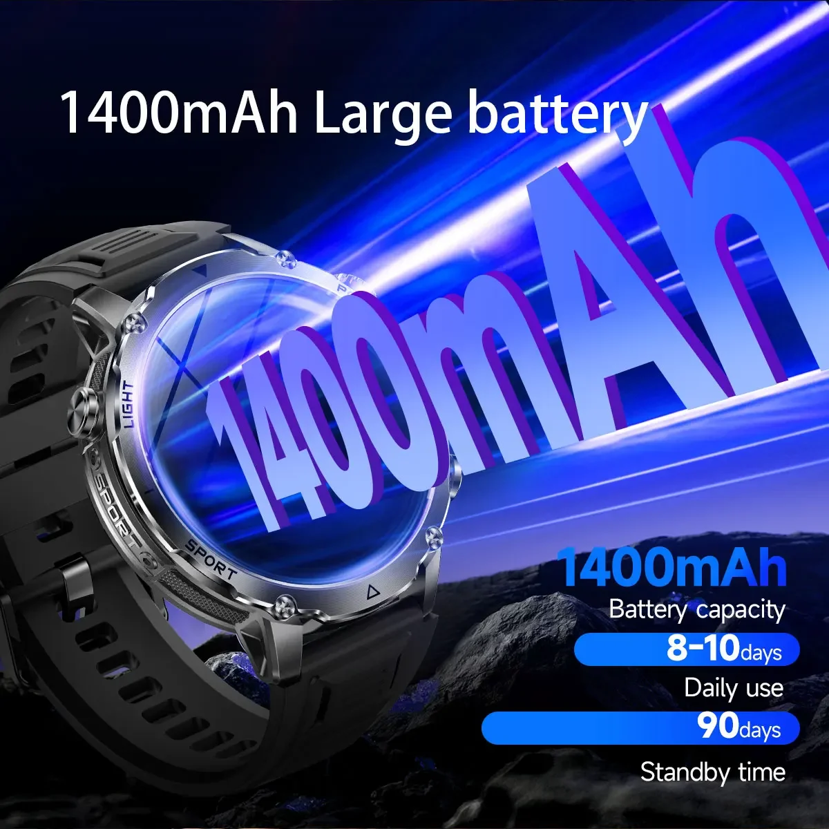 Jam Tangan Pintar Bermerek + B - Smartwatch Branded Watches For Men ulasan dan harga