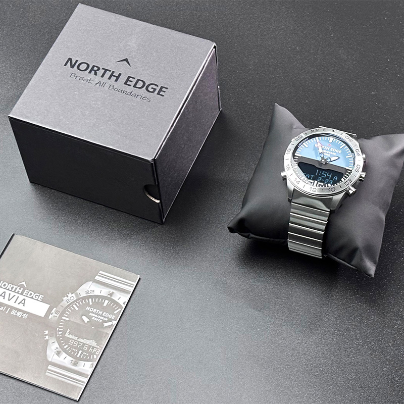 NORTH EDGE Jam Tangan Menyelam - Smartwatch Army Watches For Men ulasan dan harga