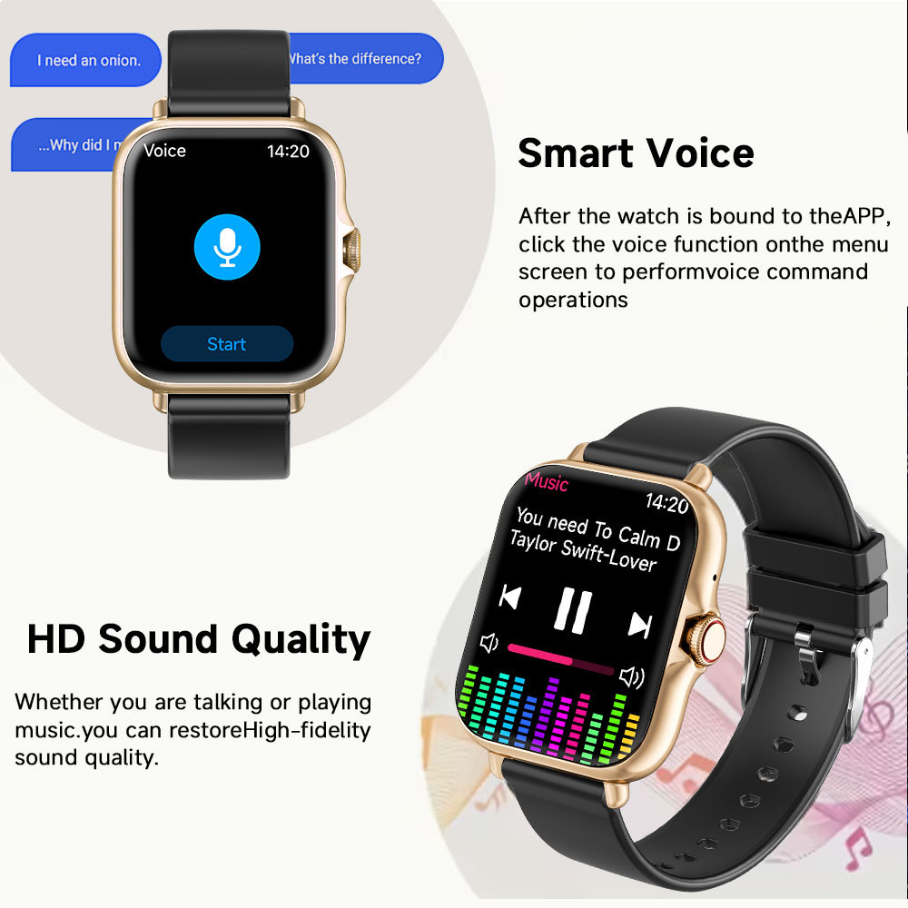 Jam Tangan Pintar Layar 1.83'' - Smartwatch Watches Gift For Women ulasan dan harga
