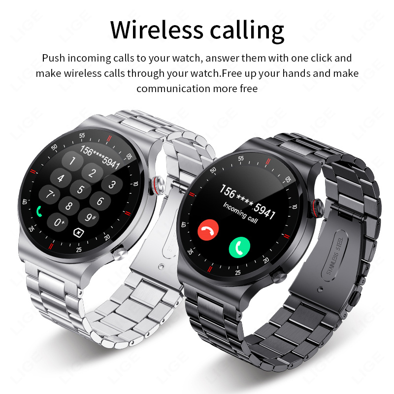 LIGE 2026 NFC Jam Tangan Pinta - Smartwatch Watches Gift For Women ulasan dan harga