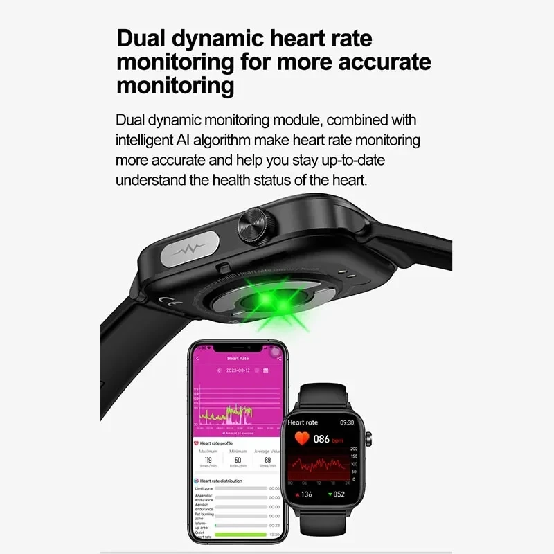 Jam Tangan Pintar Pemantauan E - Smartwatch New Watches For Women ulasan dan harga