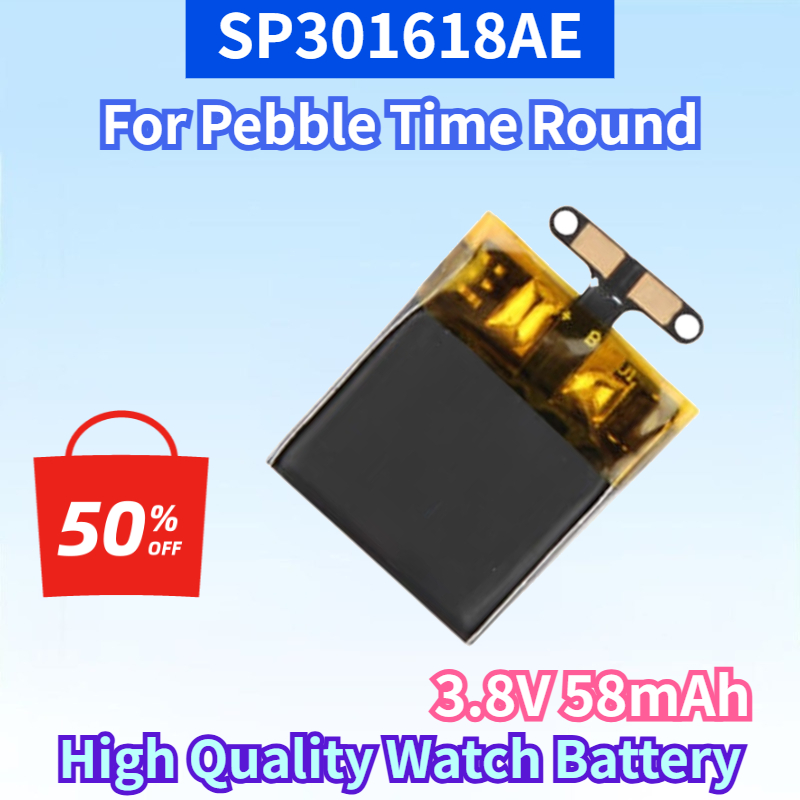 Baterai Isi Ulang Lithium-ion  - Smartwatch Pebble Watches ulasan dan harga