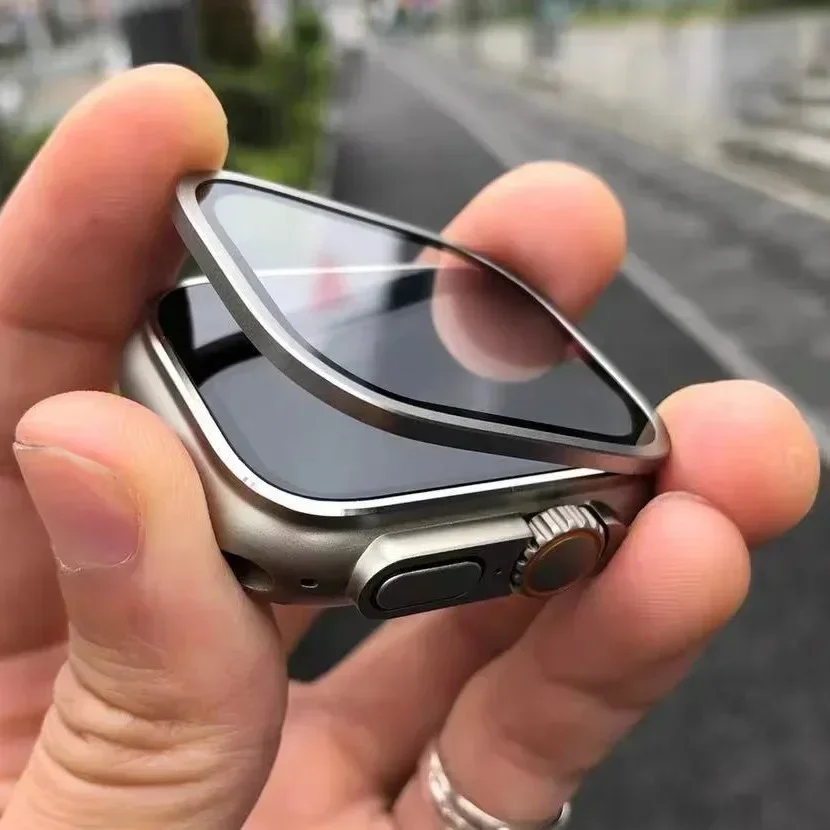 Kaca Tempered untuk Apple Watc - Smartwatch Watches For Mens ulasan dan harga