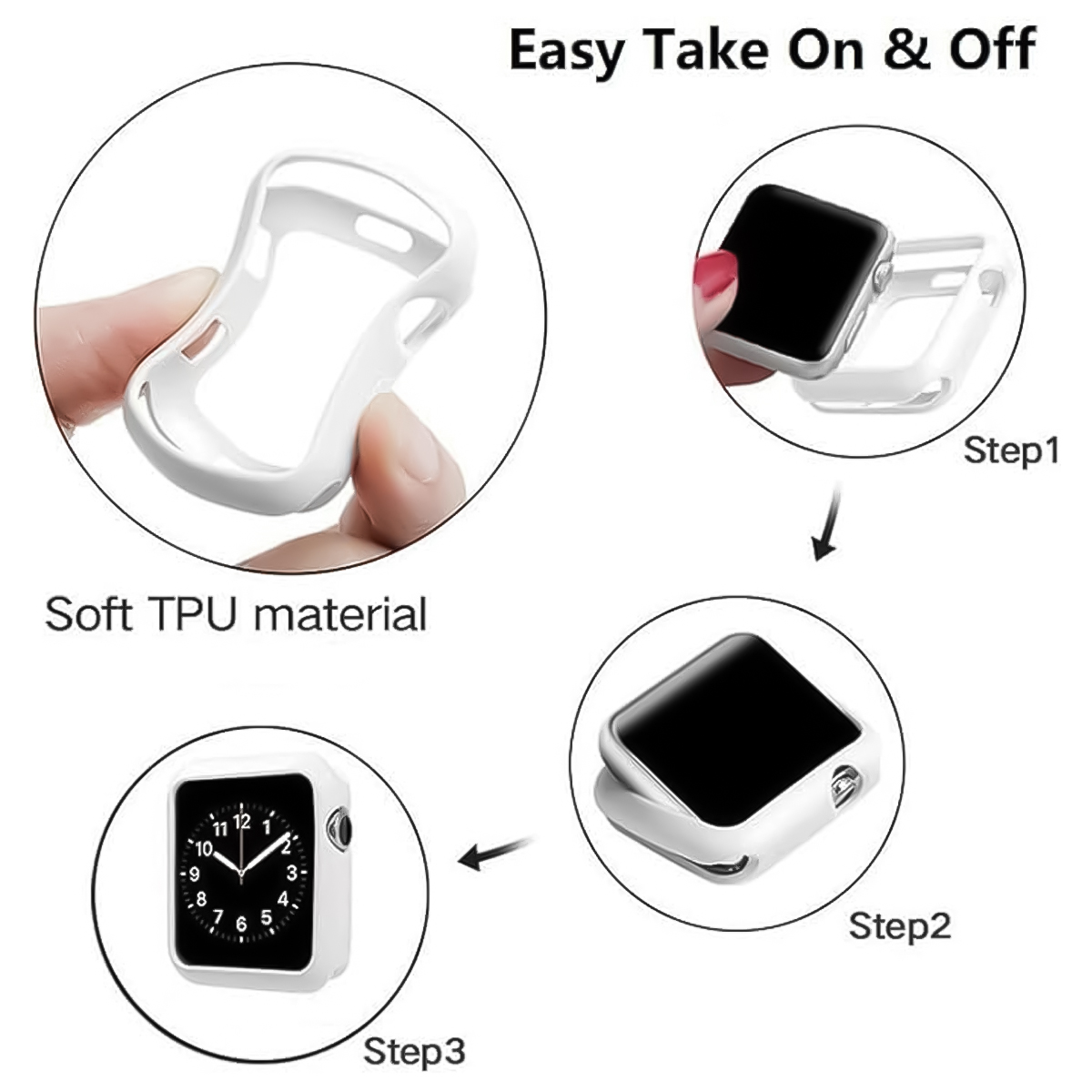 Casing silikon TPU untuk jam t - Huawei Smartwatch Watch Fit ulasan dan harga