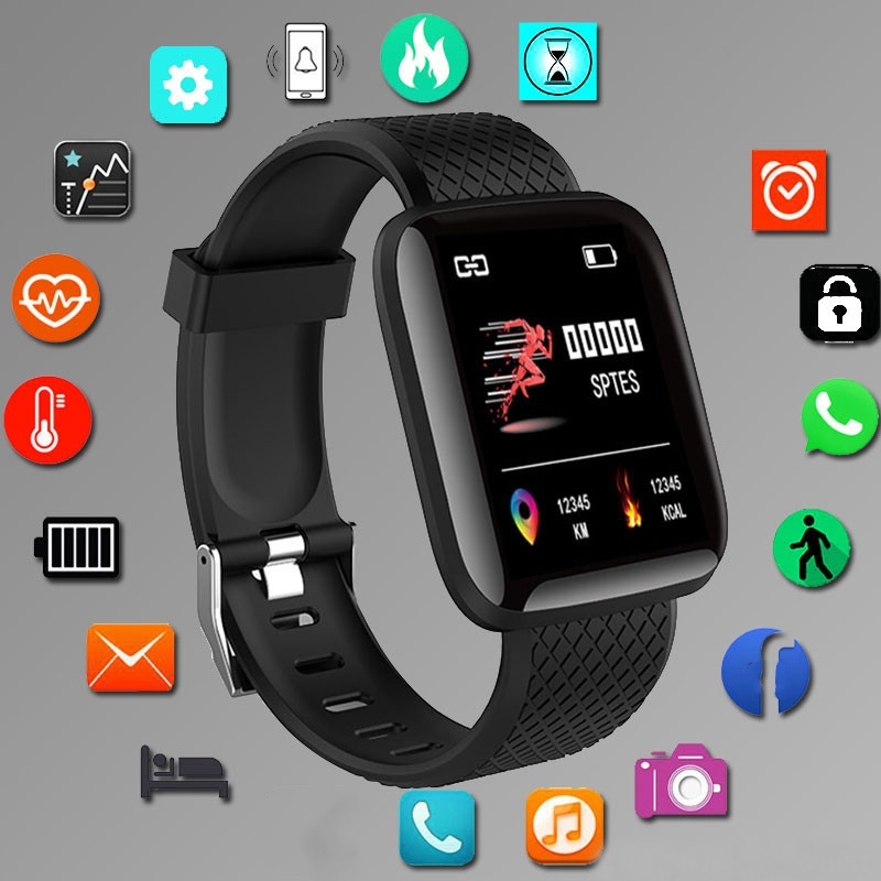 Jam Tangan Pintar Olahraga Gel - Smartwatch Watches For Mens ulasan dan harga