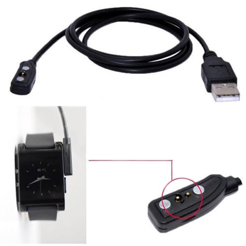 Kabel pengisi daya USB, 1 buah - Smartwatch Pebble Watches ulasan dan harga