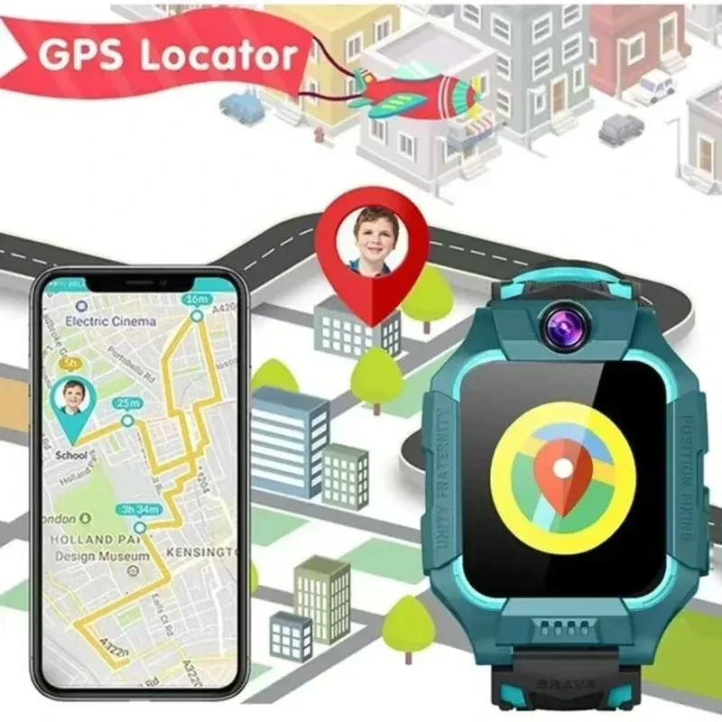Jam Tangan Pintar Anak Lenovo  - Smartwatch Watches For Kid Boy ulasan dan harga