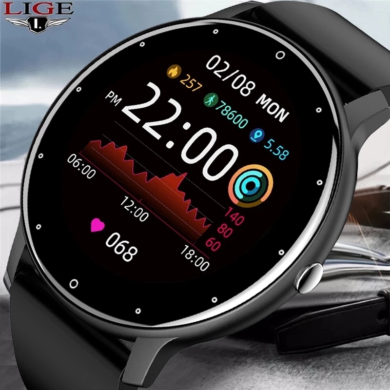 LIGE 2026 Jam Tangan Pintar Ba - Smartwatch Watches For Mens ulasan dan harga
