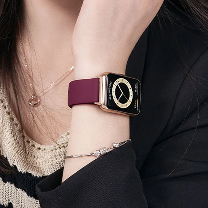 Gelang olahraga untuk jam tang - Huawei Smartwatch Watch Fit ulasan dan harga