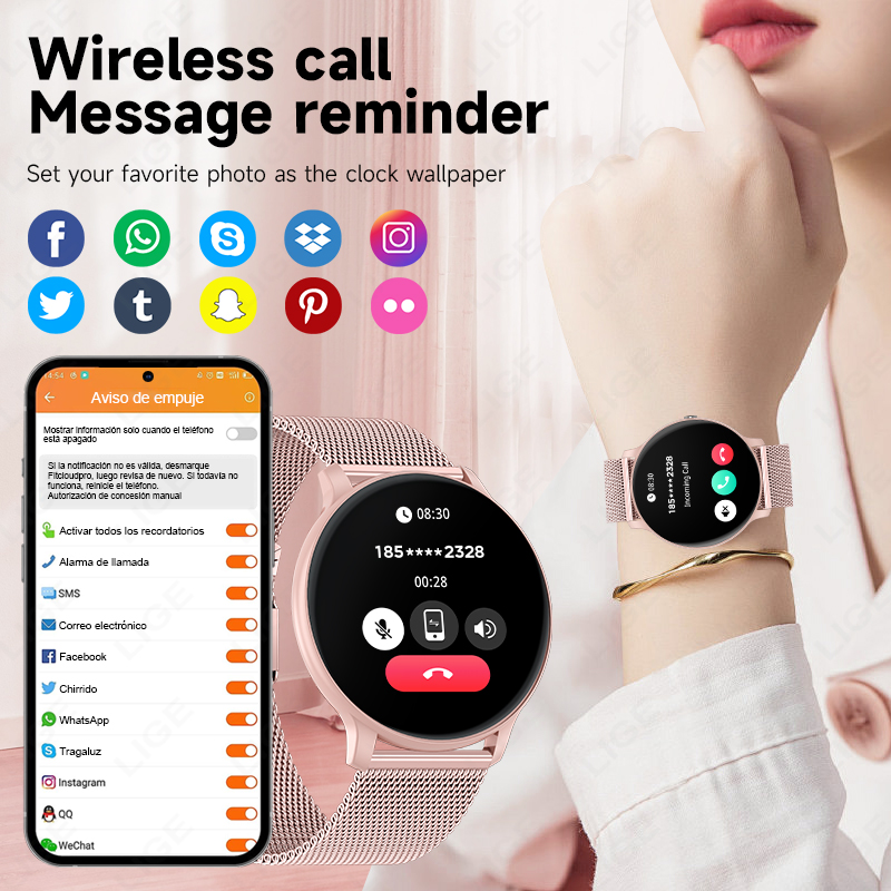 Jam Tangan Pintar Panggilan Bl - Smartwatch New Watches For Women ulasan dan harga