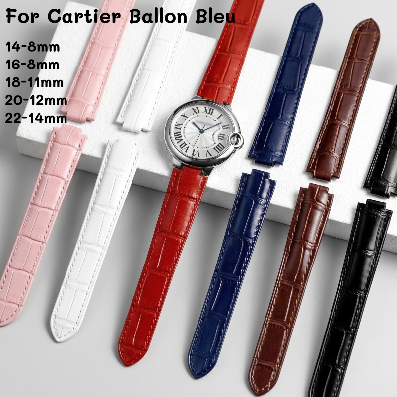 Tali Jam Kulit Double Convex L - Cartier Watch Ballon Bleu ulasan dan harga