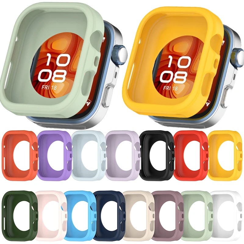 1 Buah Casing Berongga Silikon - Huawei Smartwatch Watch Fit ulasan dan harga