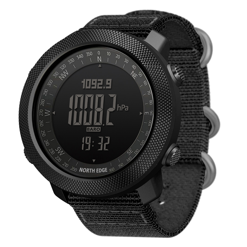 NORTH EDGE jam tangan pintar p - Smartwatch Army Watches For Men ulasan dan harga