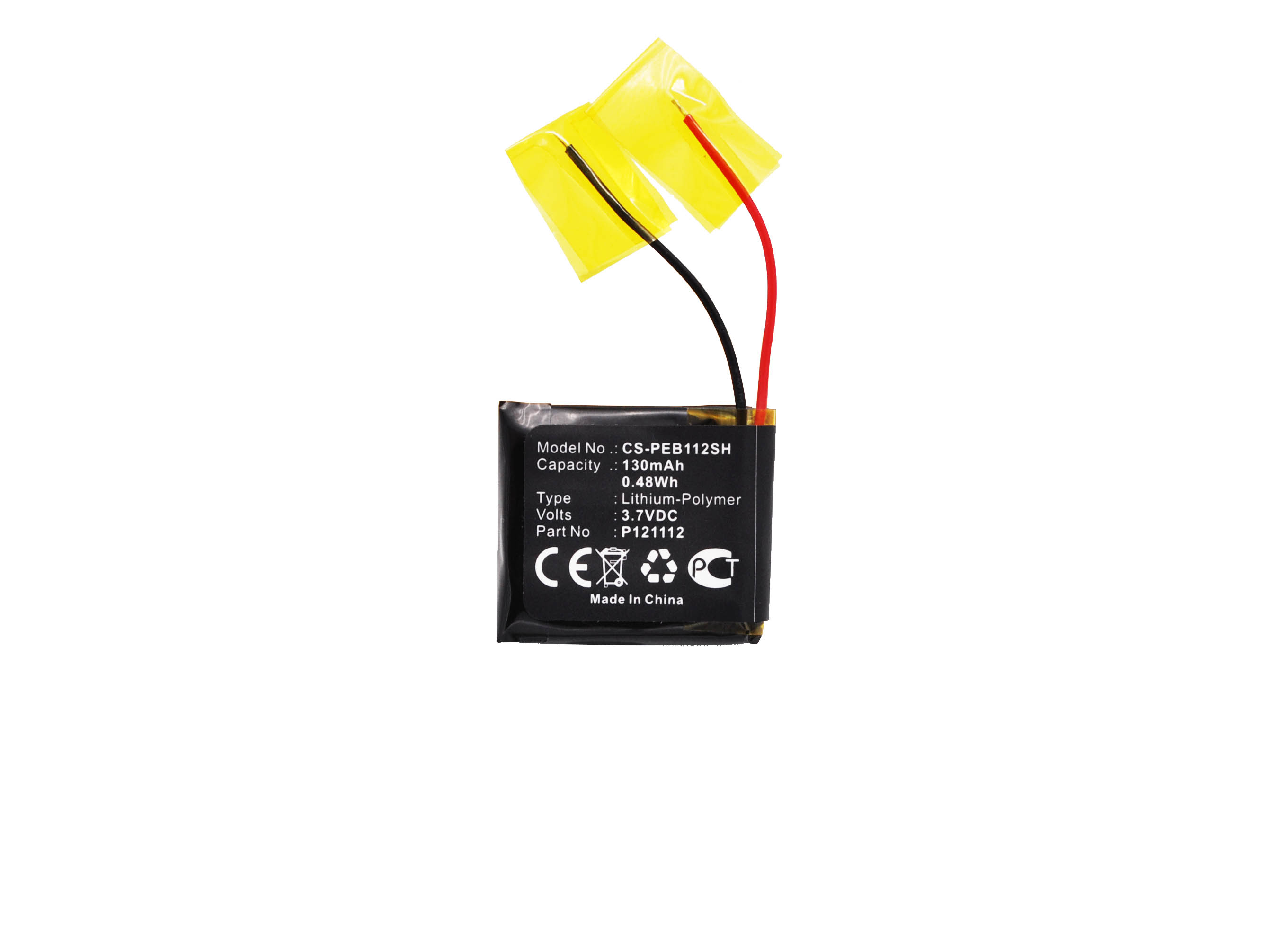 100% BARU 3.7V 130mAh PEB112SH - Smartwatch Pebble Watches ulasan dan harga