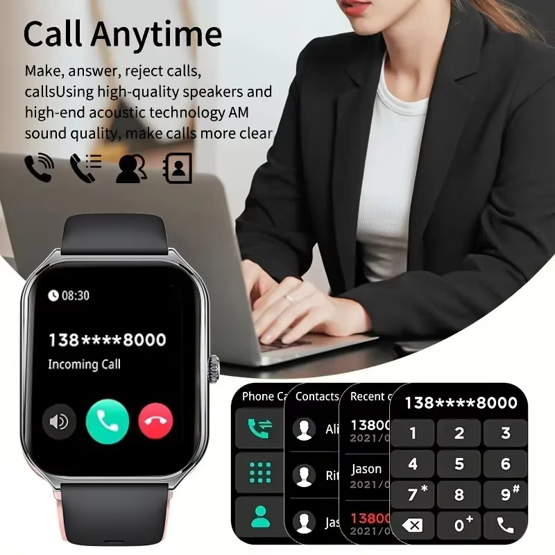 Jam Tangan Pintar Layar AMOLED - Smartwatch Watches Gift For Women ulasan dan harga