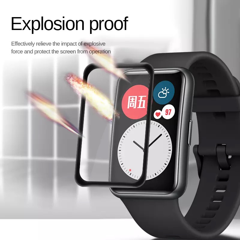 Kaca Pelindung Lembut Untuk Hu - Huawei Smartwatch Watch Fit ulasan dan harga