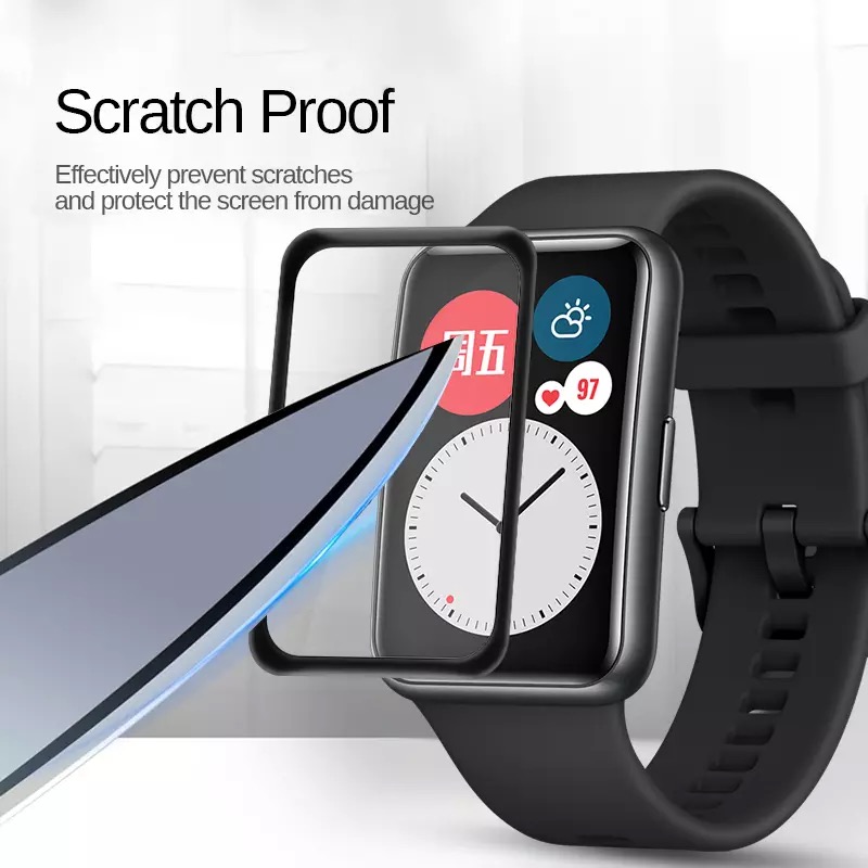 Kaca Pelindung Lembut Untuk Hu - Huawei Smartwatch Watch Fit ulasan dan harga