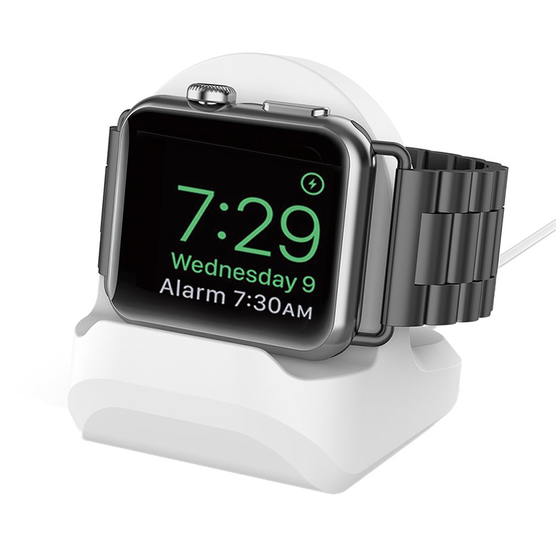 Dudukan pengisi daya silikon u - Watch Charging Dock ulasan dan harga