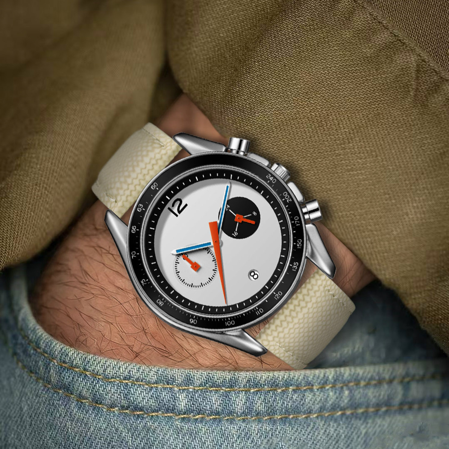 Jam Tangan Pria CILOA Vintage  - Smartwatch Sports Watches For Men ulasan dan harga