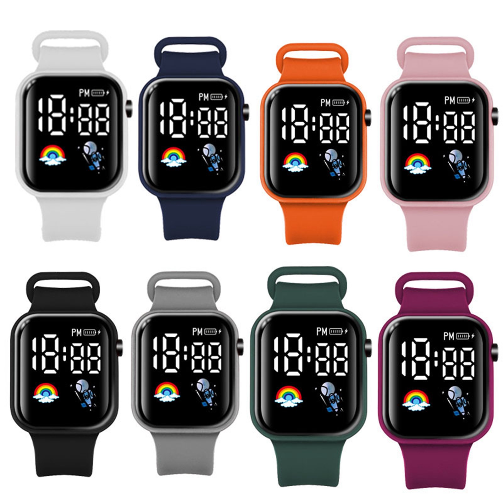 Jam tangan pintar olahraga sis - Smartwatch Digital Watches For Girls ulasan dan harga