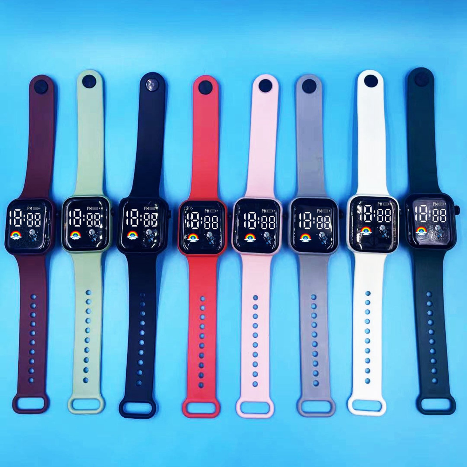 Jam tangan pintar olahraga sis - Smartwatch Digital Watches For Girls ulasan dan harga