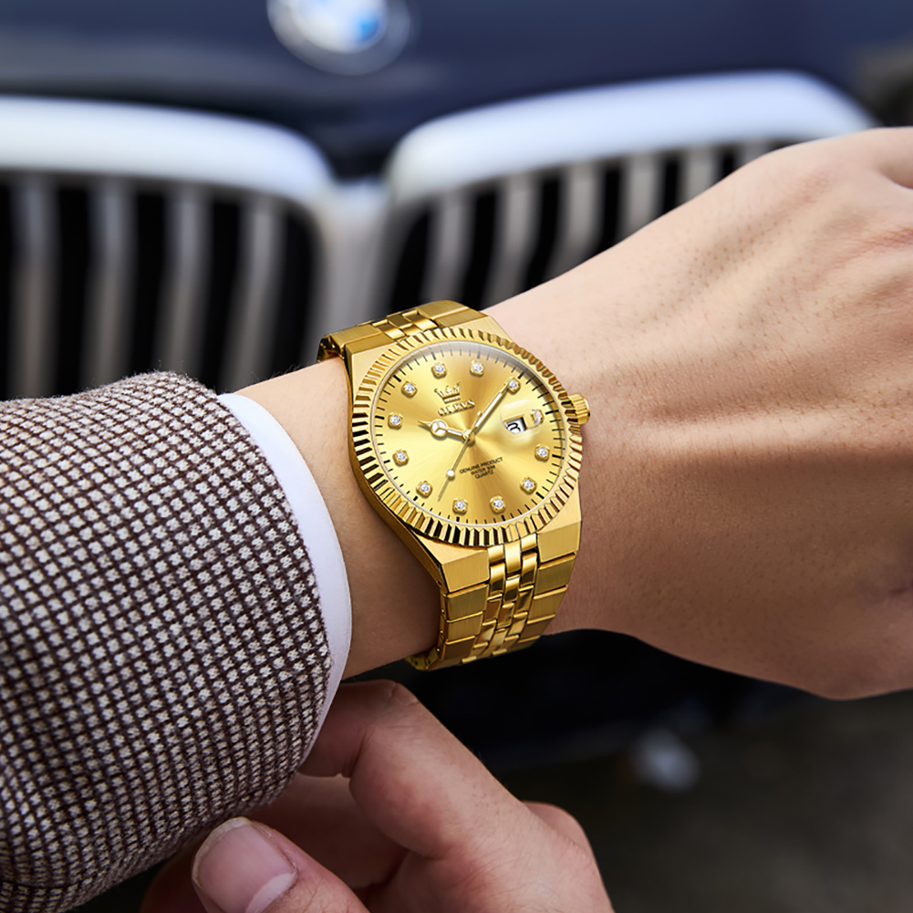 OLEVS Jam Tangan Fashion Baru  - Smartwatch Branded Watches For Men ulasan dan harga