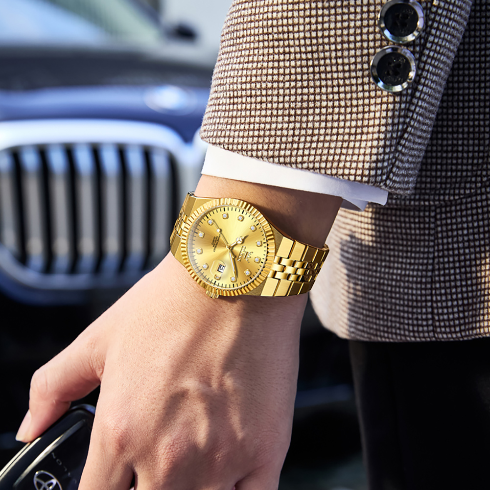 OLEVS Jam Tangan Fashion Baru  - Smartwatch Branded Watches For Men ulasan dan harga