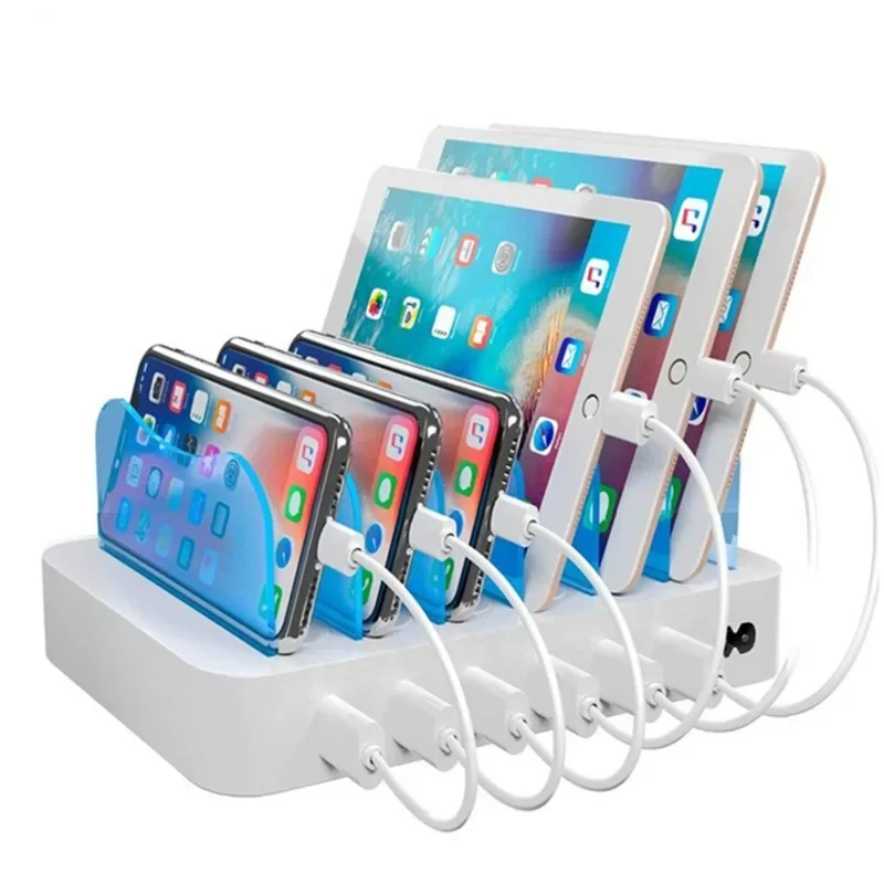6USB dudukan telepon desktop,  - Smartwatch Watches Smart ulasan dan harga