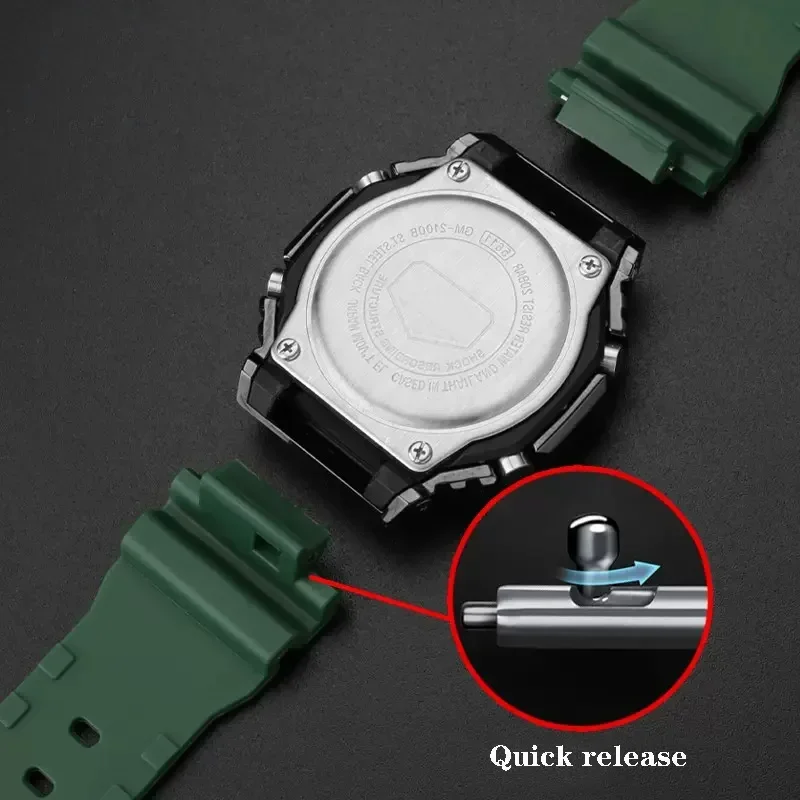 Tali Jam Tangan Karet untuk Ca - Casio Watch G-Shock Ga-2100 ulasan dan harga